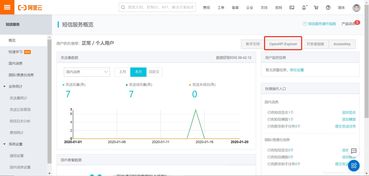 信息系统集成服务中阿里短信服务的集成应用